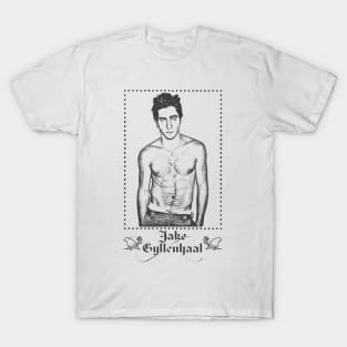 Jake Gyllenhaal //// Retro Fan Art Design T-Shirt